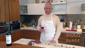 John Riggins in kitchen